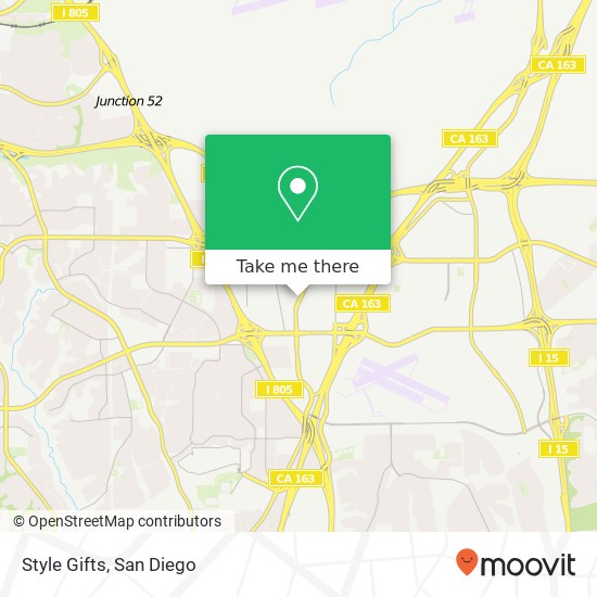 Style Gifts map