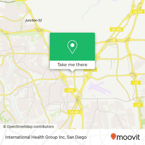 International Health Group Inc map