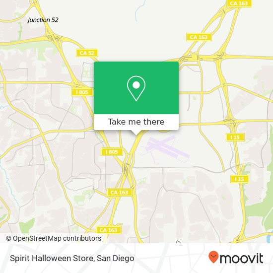 Spirit Halloween Store map