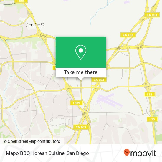 Mapo BBQ Korean Cuisine map