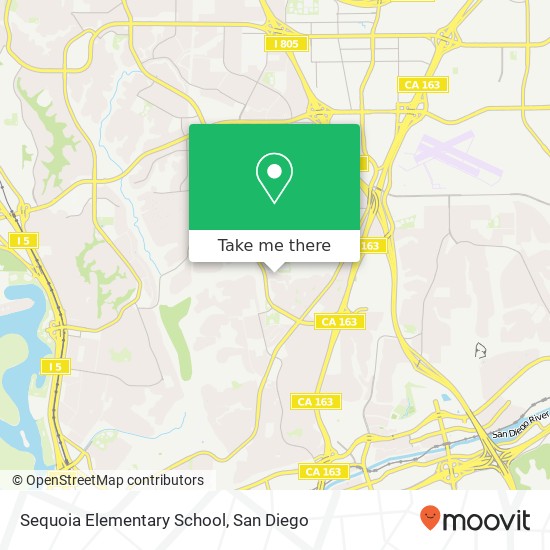 Sequoia Elementary School map