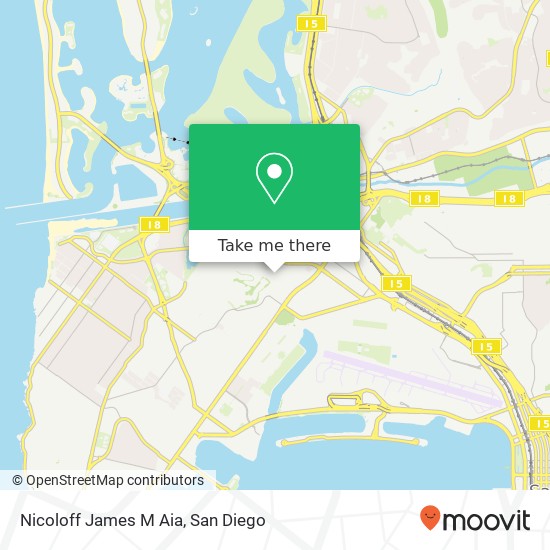Mapa de Nicoloff James M Aia
