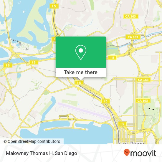 Malowney Thomas H map