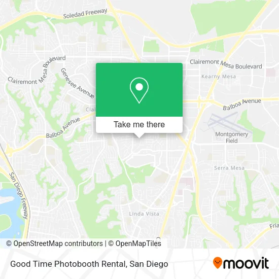 Mapa de Good Time Photobooth Rental