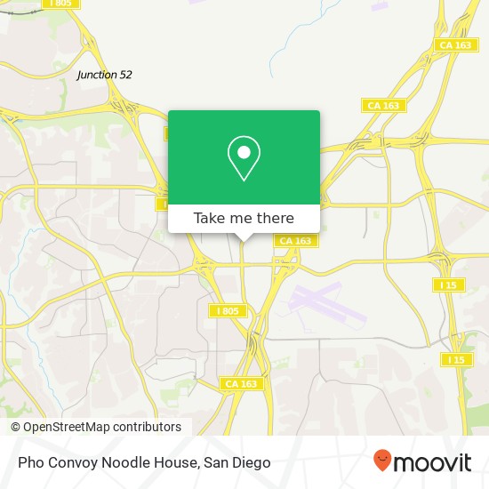 Pho Convoy Noodle House map