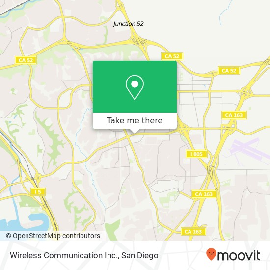 Wireless Communication Inc. map