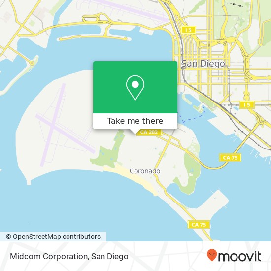 Midcom Corporation map