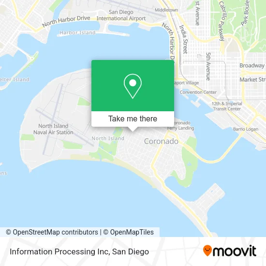 Mapa de Information Processing Inc