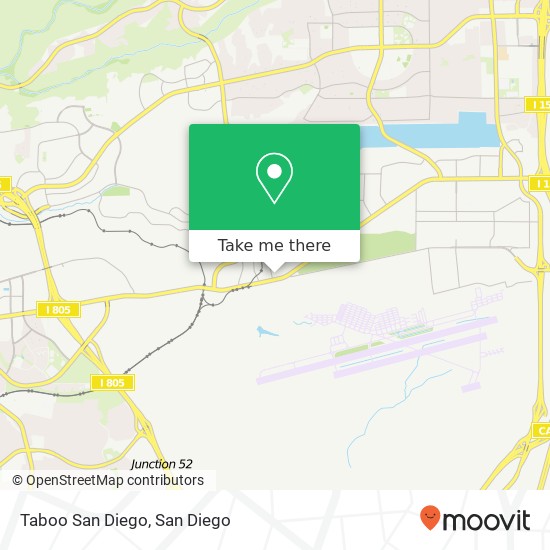 Mapa de Taboo San Diego