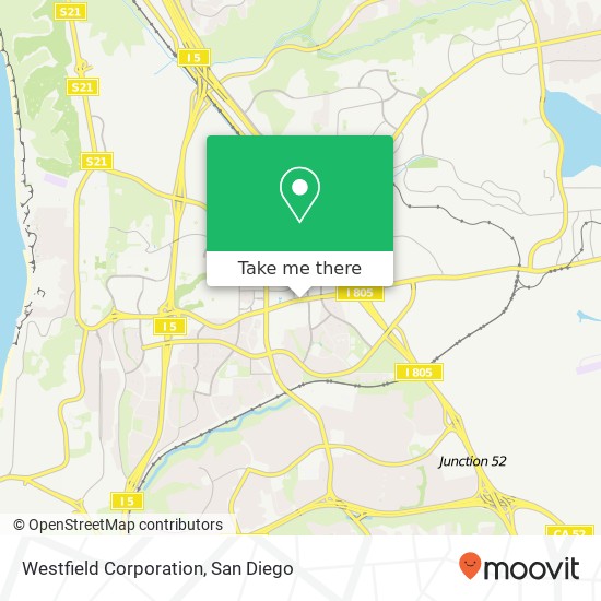 Mapa de Westfield Corporation