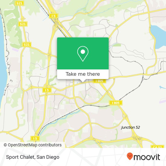 Mapa de Sport Chalet