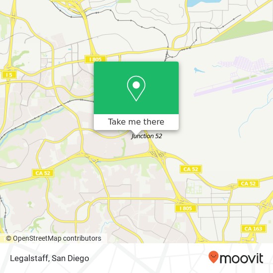 Legalstaff map