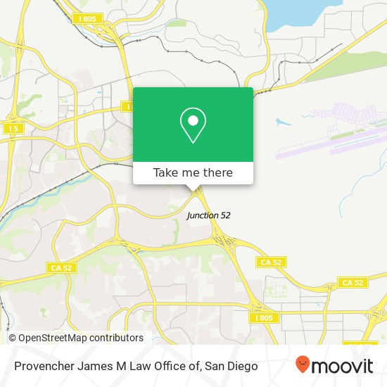 Mapa de Provencher James M Law Office of