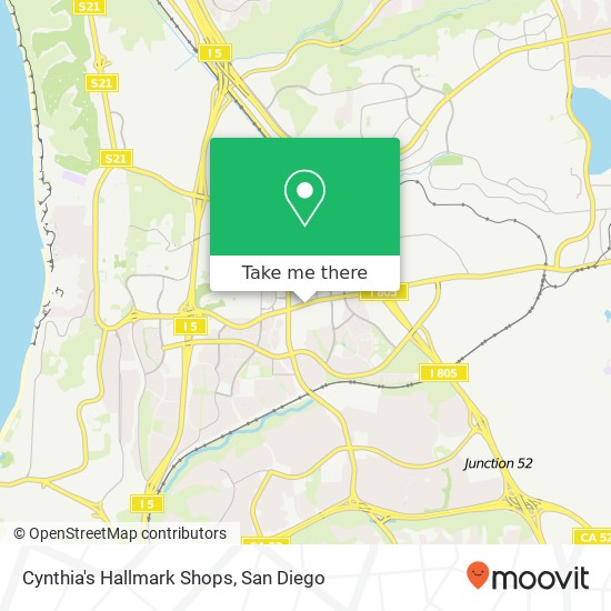 Mapa de Cynthia's Hallmark Shops