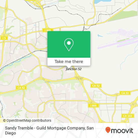 Sandy Tremble - Guild Mortgage Company map
