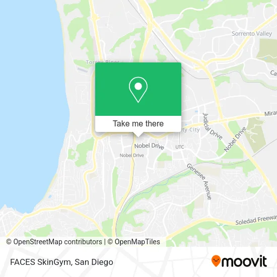 Mapa de FACES SkinGym