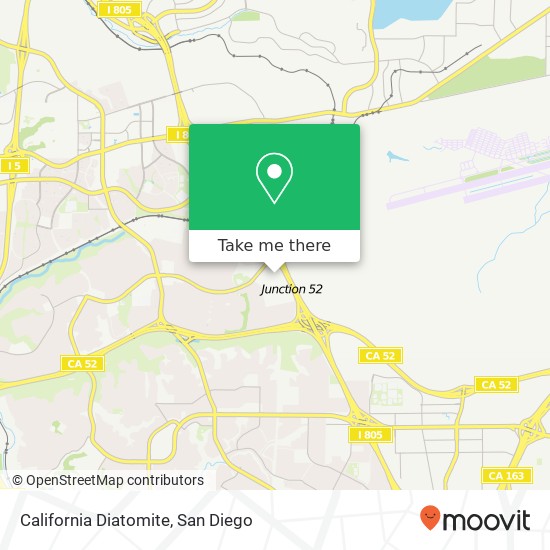 Mapa de California Diatomite