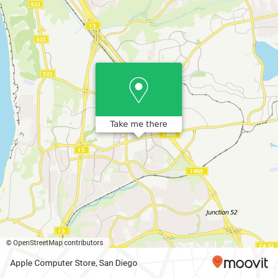 Apple Computer Store map