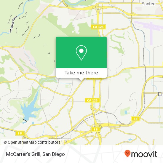 Mapa de McCarter's Grill