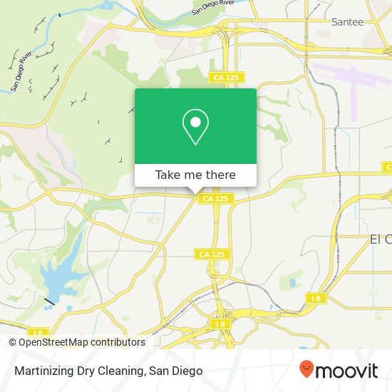 Martinizing Dry Cleaning map