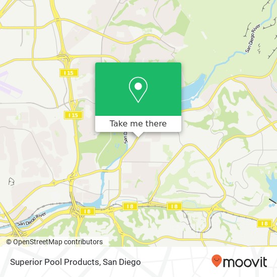 Superior Pool Products map