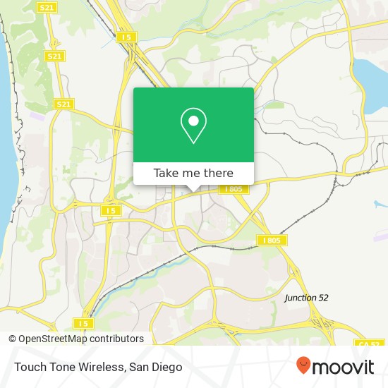 Mapa de Touch Tone Wireless