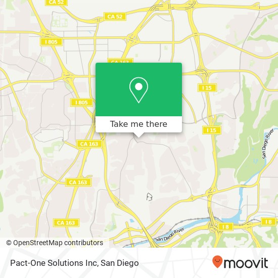 Mapa de Pact-One Solutions Inc