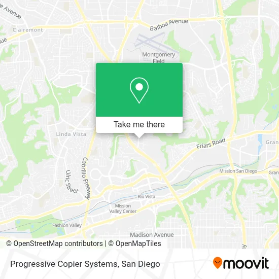Progressive Copier Systems map