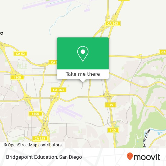 Bridgepoint Education map