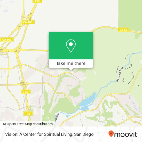 Mapa de Vision: A Center for Spiritual Living