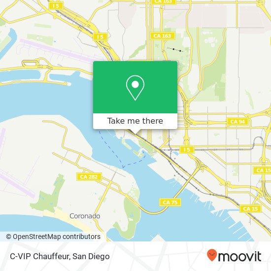 C-VIP Chauffeur map