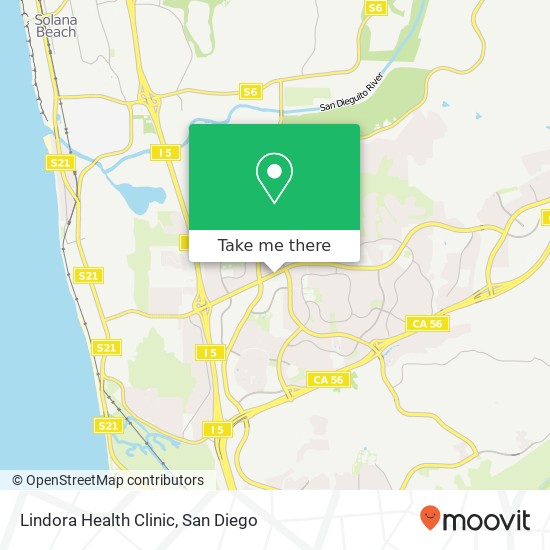 Mapa de Lindora Health Clinic