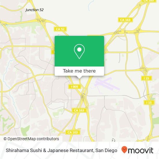 Mapa de Shirahama Sushi & Japanese Restaurant