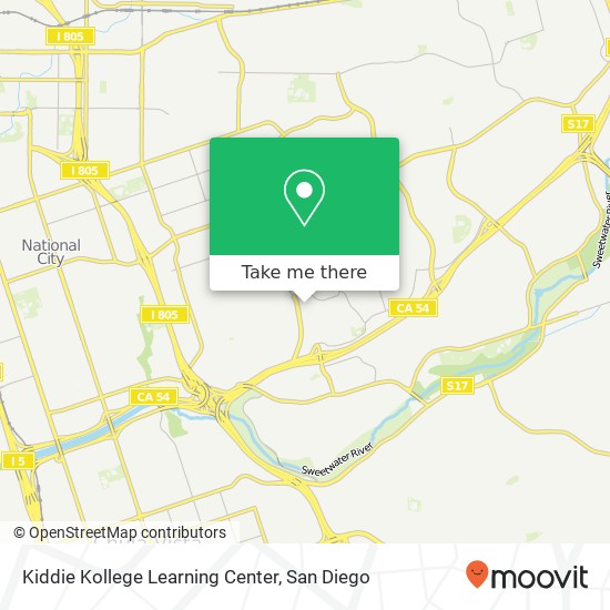 Mapa de Kiddie Kollege Learning Center