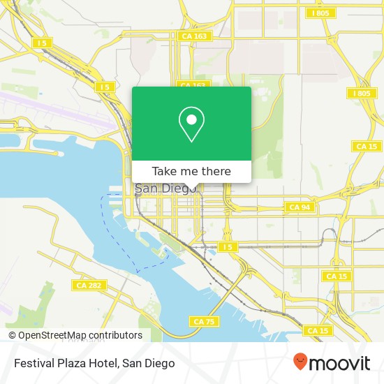 Festival Plaza Hotel map