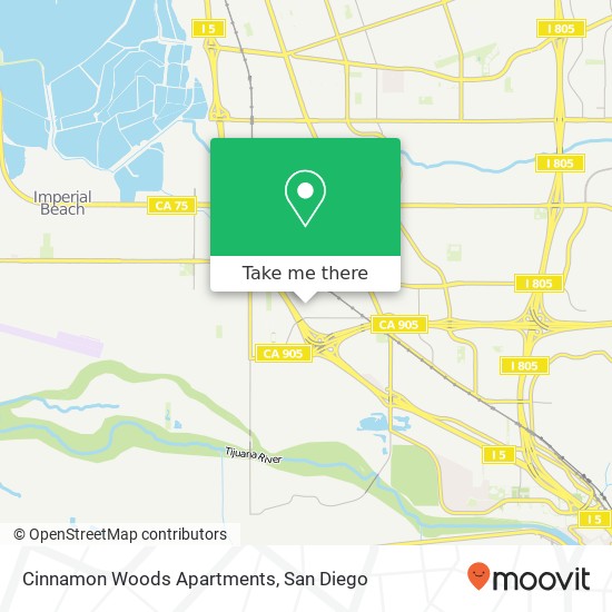 Cinnamon Woods Apartments map