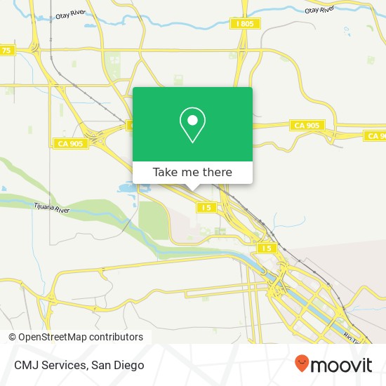 CMJ Services map