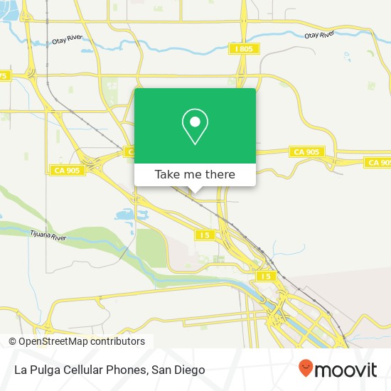 La Pulga Cellular Phones map
