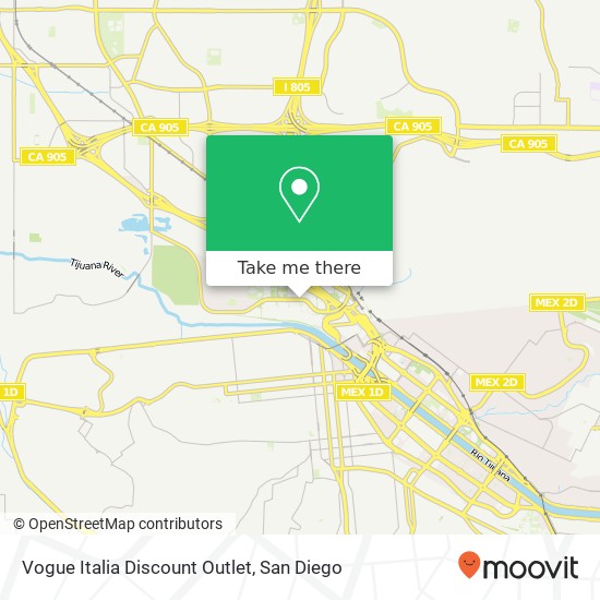 Vogue Italia Discount Outlet map