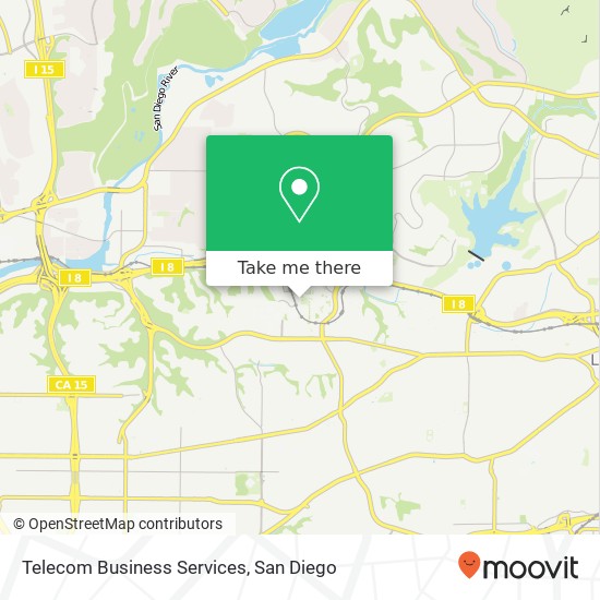 Telecom Business Services map