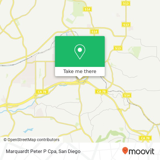 Marquardt Peter P Cpa map