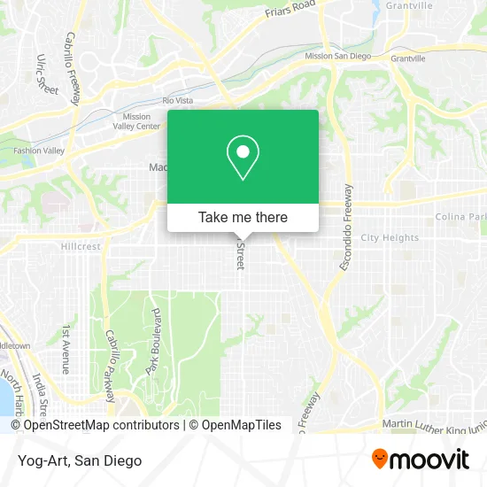 Yog-Art map