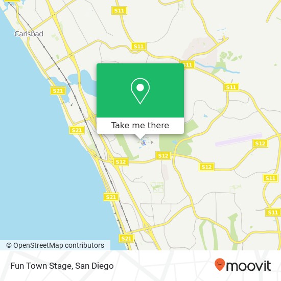 Fun Town Stage map