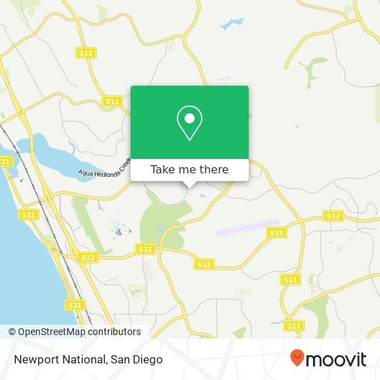 Mapa de Newport National