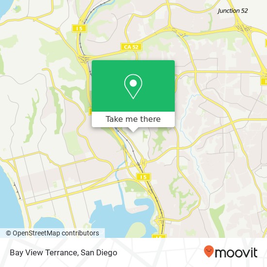 Bay View Terrance map