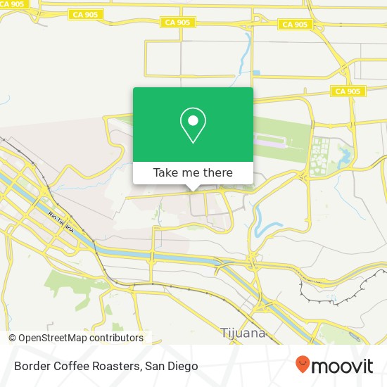 Border Coffee Roasters map