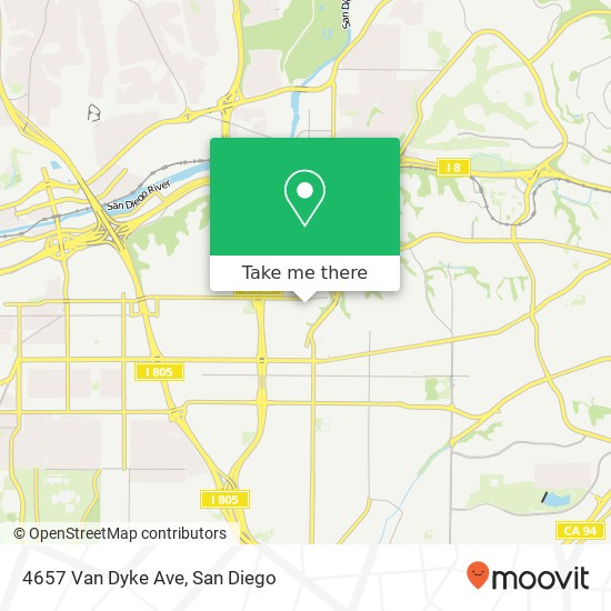 4657 Van Dyke Ave map