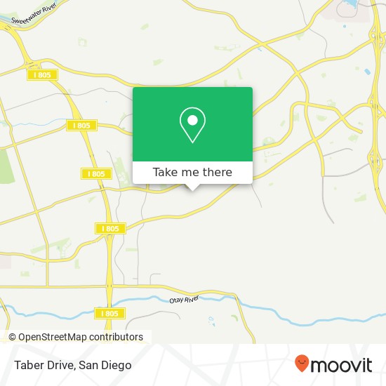 Mapa de Taber Drive