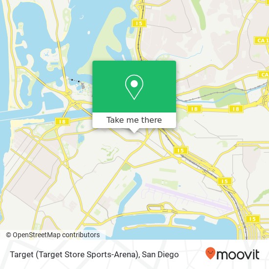 Mapa de Target (Target Store Sports-Arena)
