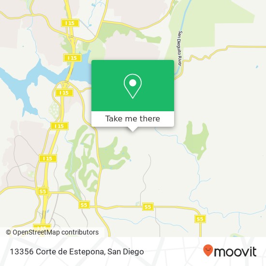 13356 Corte de Estepona map